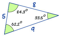 5,8,9 三角形