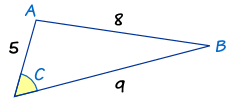 三角余弦定理例子