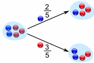 弹子概率树图 1