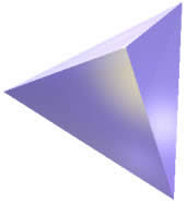 蓝三角錐