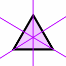 对称等边三角形
