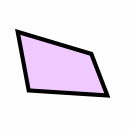 对称不规则四边形