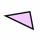 没对称不等边三角形