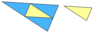 小相似三角形在大的里面三次
