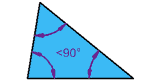 锐角三角形